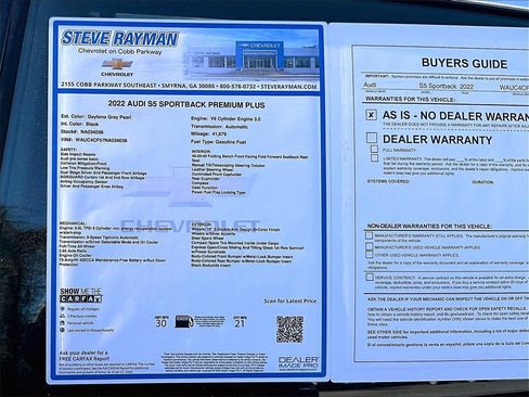 Used 2022 Audi S5 Premium Plus w/ Premium Plus Package image 26