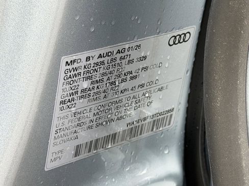 New 2026 Audi Q8 Premium Plus image 25