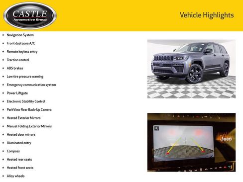 New 2026 Jeep Grand Cherokee Limited w/ Limited Altitude Package AWD/4WD image 3