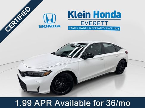 Certified 2025 Honda Civic Sport image 1