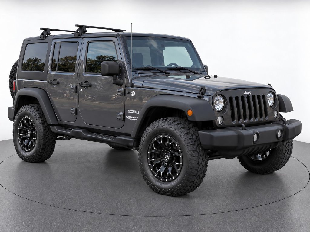 Used 2017 Jeep Wrangler Unlimited Sport w/ Quick Order Package 24S AWD/4WD image 2