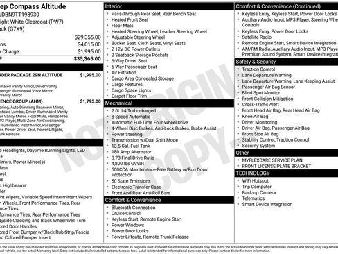 New 2026 Jeep Compass Latitude image 4
