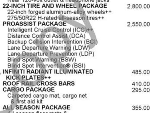 Used 2019 INFINITI QX80 Luxe w/ 22" Wheel Package image 7