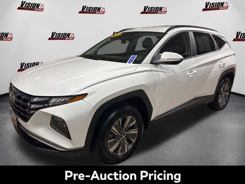 Used 2022 Hyundai Tucson Blue AWD/4WD image 1