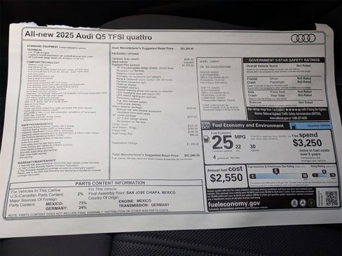 New 2025 Audi Q5 Premium Plus image 18