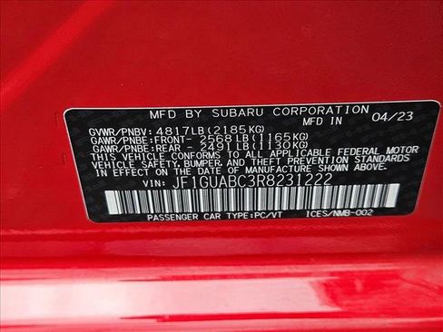 Used 2024 Subaru Impreza 2.0i AWD/4WD image 23