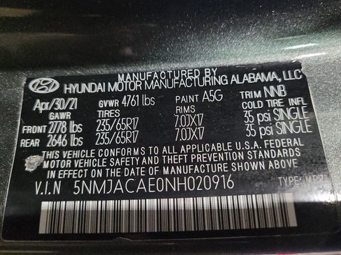 Used 2022 Hyundai Tucson SE AWD/4WD image 33