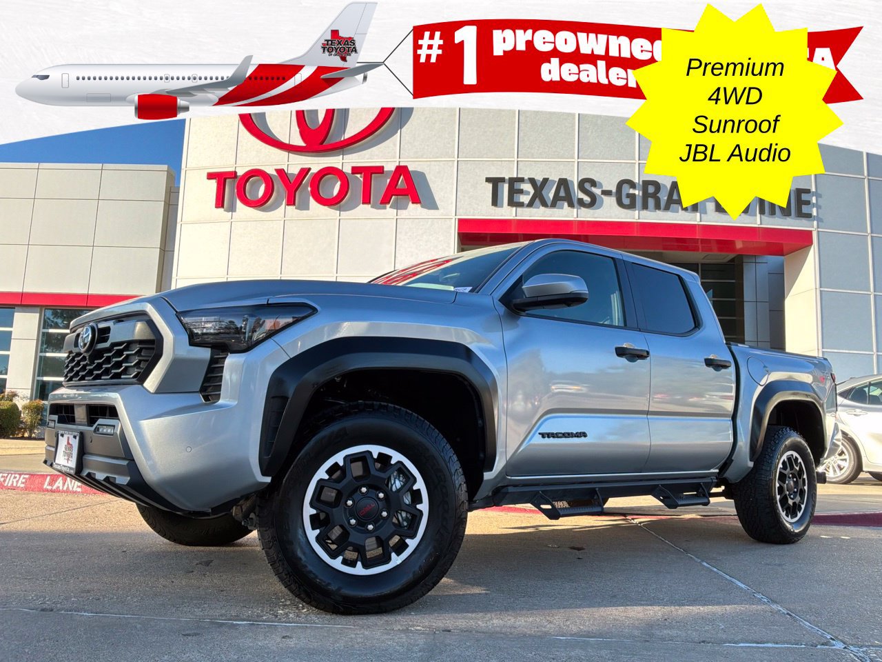 Used 2024 Toyota Tacoma TRD Off-Road w/ TRD Off Road Premium Package AWD/4WD image 1