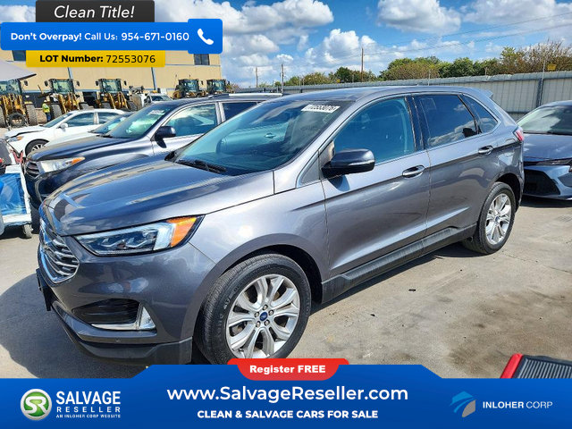 Used 2022 Ford Edge Titanium w/ Equipment Group 301A AWD/4WD image 1