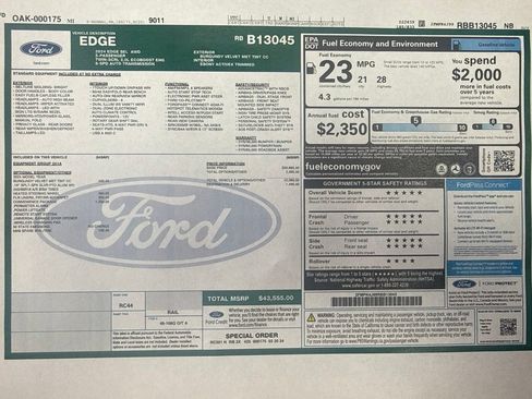 Used 2024 Ford Edge SEL w/ Convenience Package AWD/4WD image 24