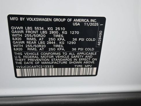 New 2026 Volkswagen Atlas Cross Sport SE image 20