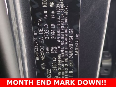 Used 2022 Kia Forte LXS image 32