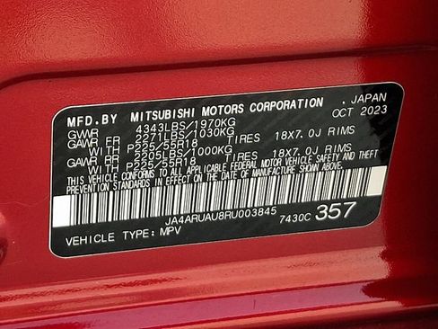 Used 2024 Mitsubishi Outlander Sport LE AWD/4WD image 30