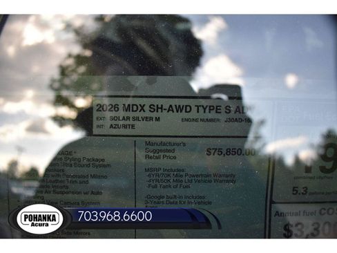 New 2026 Acura MDX Type S AWD/4WD image 40