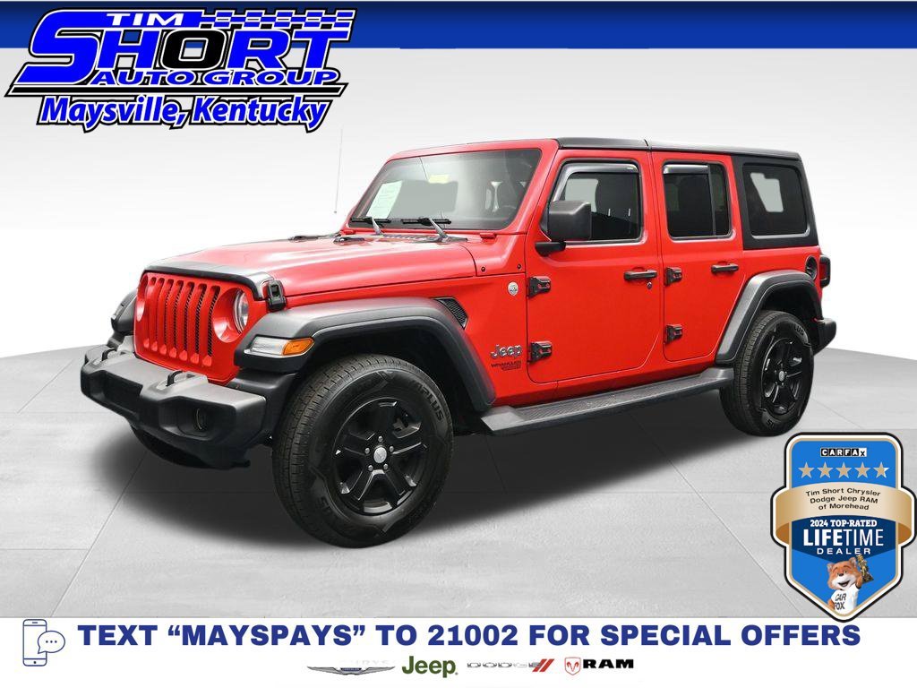 Used 2018 Jeep Wrangler Unlimited Sport S AWD/4WD 360° Tour