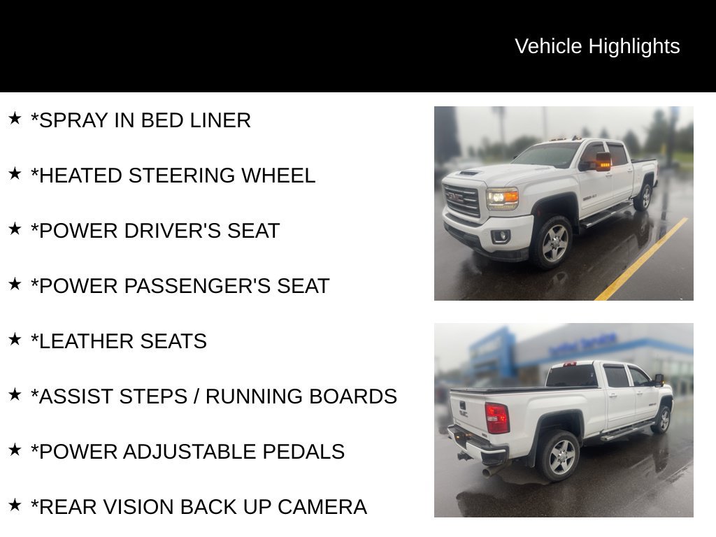 Used 2018 GMC Sierra 2500 SLT w/ All Terrain HD Package AWD/4WD image 19