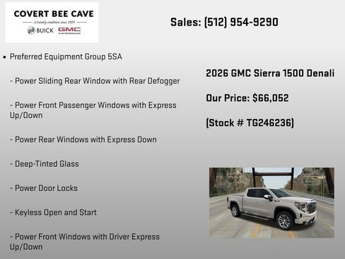 New 2026 GMC Sierra 1500 Denali w/ Technology Package AWD/4WD image 6