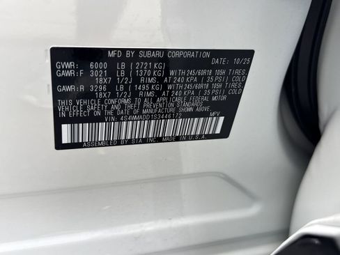 New 2025 Subaru Ascent Premium AWD/4WD image 37