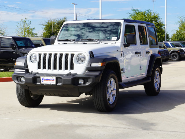 Certified 2021 Jeep Wrangler Unlimited Sport AWD/4WD image 2