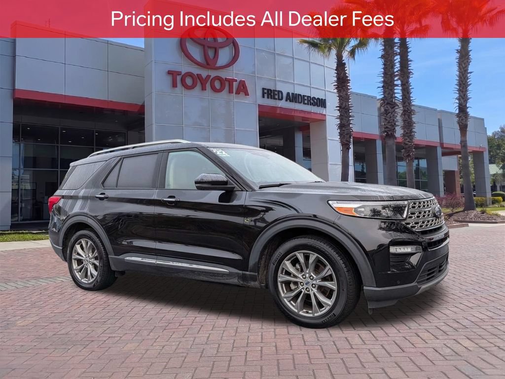 Used 2022 Ford Explorer Limited w/ Equipment Group 301A RWD image 1