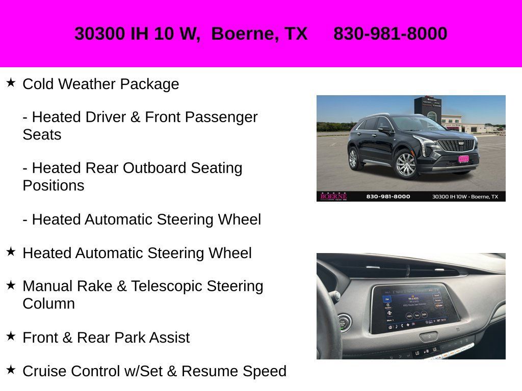 Used 2021 Cadillac XT4 Premium Luxury w/ Cold Weather Package FWD image 30