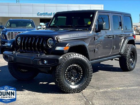 Used 2021 Jeep Wrangler Unlimited Sport image 1