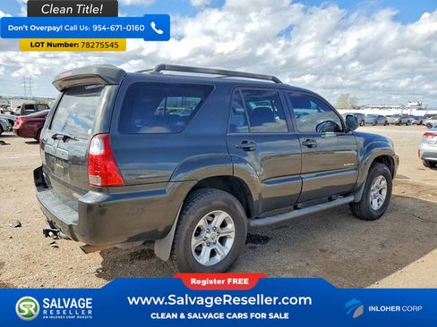 Used 2007 Toyota 4Runner Sport RWD image 4