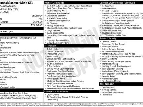 Used 2025 Hyundai Sonata SEL FWD image 4