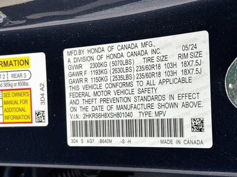 Certified 2025 Honda CR-V Sport-L image 32