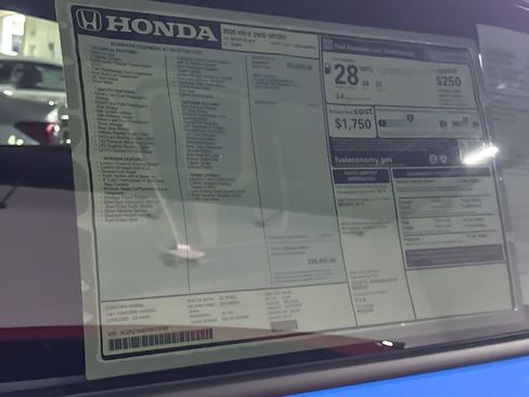 New 2026 Honda HR-V Sport image 30