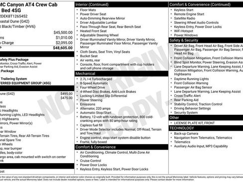 New 2026 GMC Canyon AT4 AWD/4WD image 5
