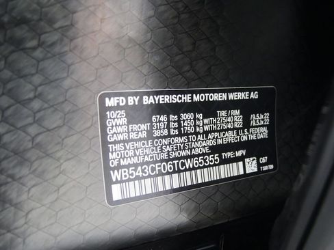 Used 2026 BMW iX xDrive45 w/ M Sport Package image 27