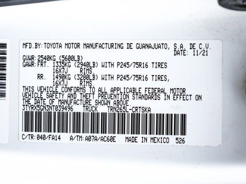 Used 2022 Toyota Tacoma SR image 56