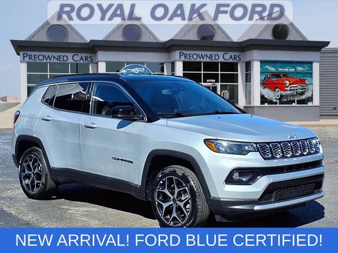 Used 2025 Jeep Compass Limited AWD/4WD image 1