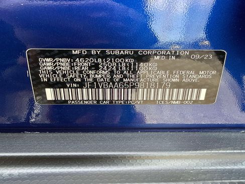 Used 2023 Subaru WRX image 33