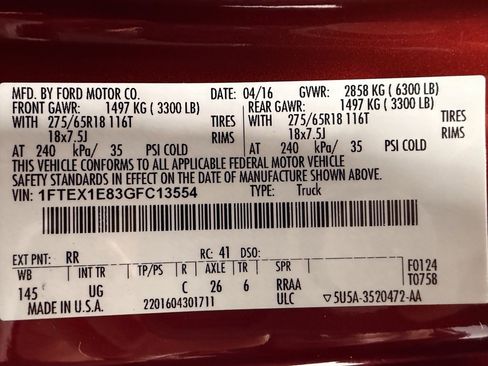 Used 2016 Ford F150 XLT w/ Equipment Group 301A Mid image 24