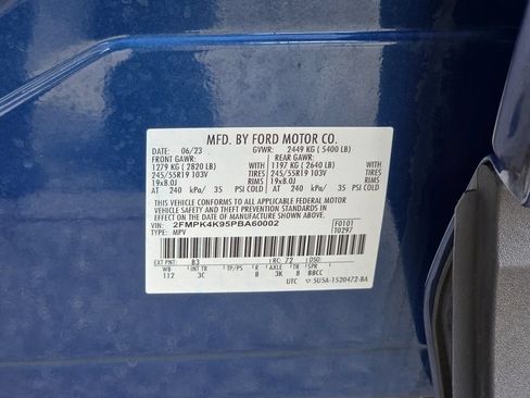 Used 2023 Ford Edge Titanium w/ Cargo Accessory Package AWD/4WD image 31