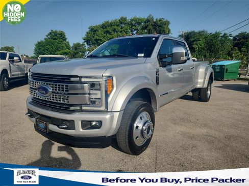 Used 2019 Ford F450 Platinum w/ Platinum Ultimate Package AWD/4WD image 1