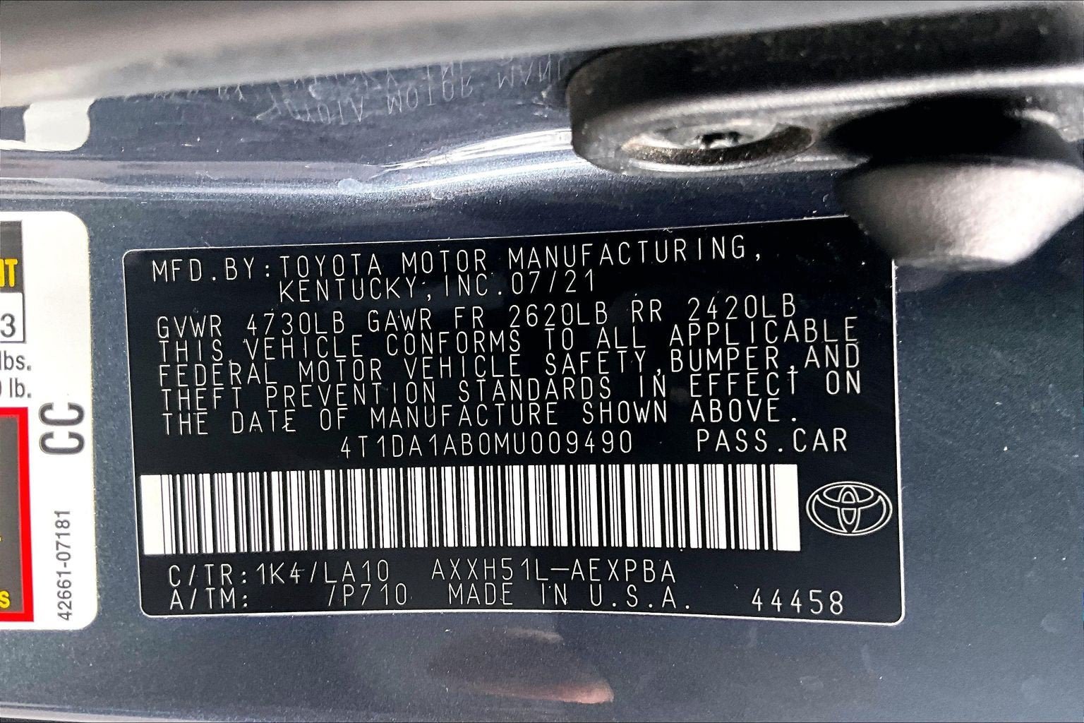 Used 2021 Toyota Avalon Limited w/ Advanced Safety Package FWD image 30