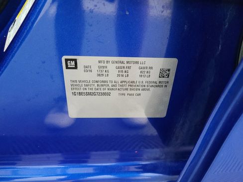 Used 2016 Chevrolet Cruze LT FWD image 33