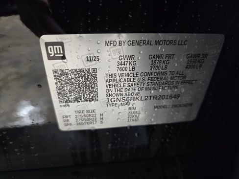 New 2026 Chevrolet Tahoe RST w/ RST Capability Package image 37