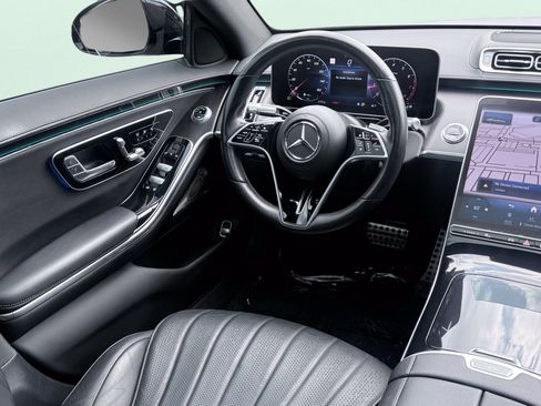 Used 2023 Mercedes-Benz S 500 4MATIC w/ AMG Line image 56