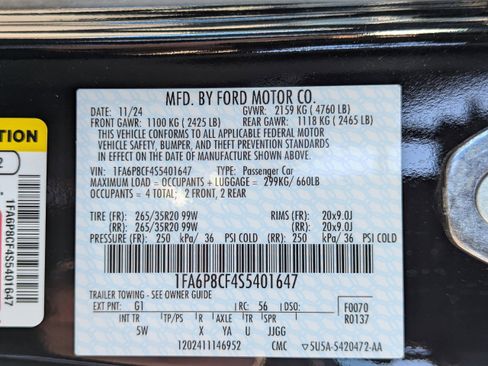 Used 2025 Ford Mustang GT Premium image 46