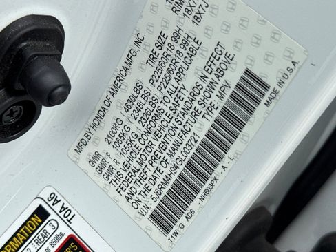 Used 2016 Honda CR-V Touring image 12