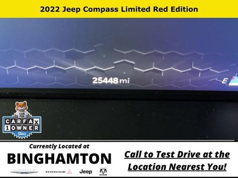 Used 2022 Jeep Compass Limited w/ (RED) Package AWD/4WD image 13