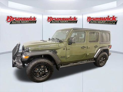 Certified 2021 Jeep Wrangler Unlimited Sport image 2
