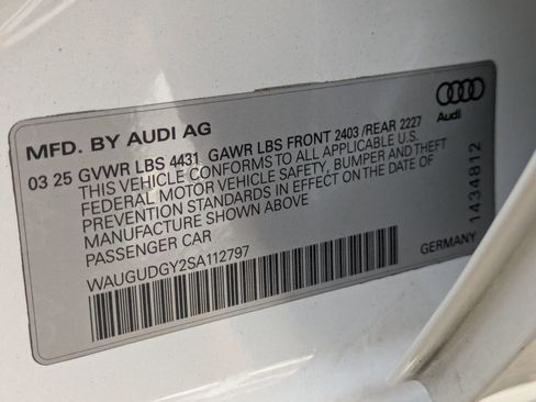 Used 2025 Audi A3 2.0T Premium w/ Black Optic Package image 17