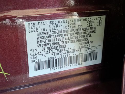 Used 2025 Nissan Sentra SV FWD image 32