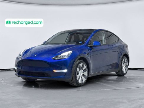 Used 2020 Tesla Model Y Long Range AWD/4WD image 1