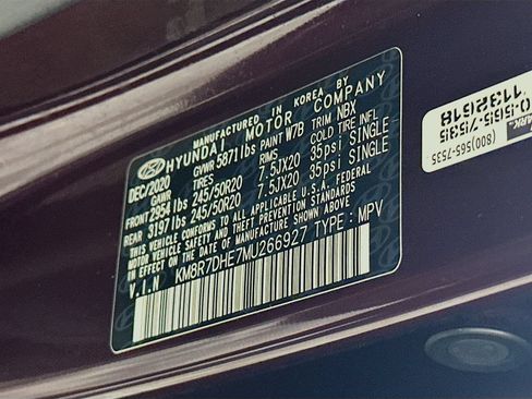 Used 2021 Hyundai Palisade Calligraphy AWD/4WD image 36